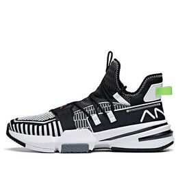 Кроссовки легкие Anta, черный 112021609-3 | black/white/green