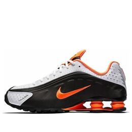 Кроссовки Shox R4 Nike, черный 104265-046 | black/total orange