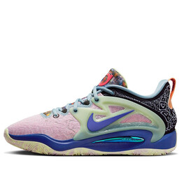 Кроссовки kd 15 nrg ep 'what the' Nike, мультиколор fn8011-500 | action grape/white/black/pink foam