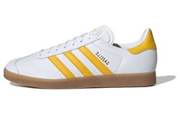 Кроссовки Adidas GAZELLE Series Skateboarding Shoes Men Low-top White/yellow, белый/желтый ih0379 | white/yellow