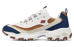 Кроссовки Skechers Chunky Sneakers Men Low-top White, бежевый/синий 894282-brbl | beige/blue
