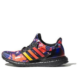 Кроссовки ультрабуст Adidas, черный fv7279 | black/light red/orangeyellow