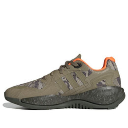 Кроссовки zx alkyne shoes Adidas, зеленый gz8914 | green/gray/orange