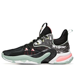 Кроссовки шокируют игру Anta, черный 112031105-1 | black/pink/green