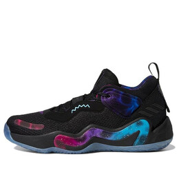 Кроссовки don выпуск #3 gca Adidas, черный gv7266 | black/purple