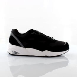 Черные текстильные мужские кроссовки Trinomic r698 362570 01 Puma, черный 3840616 | schwarz