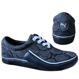 Мужские кожаные кроссовки My 61 Snake на шнуровке 354033 01 Puma, синий 3939719 | blau