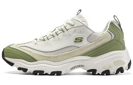 Кроссовки Skechers D"Lites 1.0 Chunky Sneakers Men Low-top White/Green, зеленый 894282-wmlt | white/green