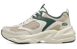 Кроссовки Skechers BOBS BAMINA 2 Chunky Sneakers Men Low-top Beige/Green, зеленый 118322-ntmt | beige/green