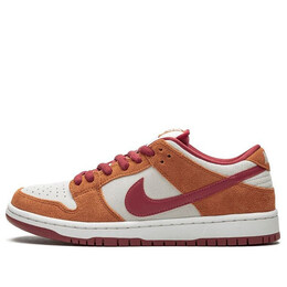 Кроссовки sb dunk low pro Nike, коричневый bq6817-202 | brownyellow/white