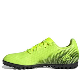 Кроссовки x ghosted.4 tf Adidas, зеленый fw6917 | green/black