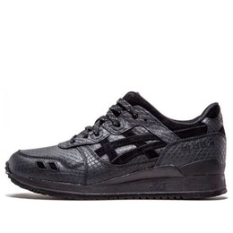Кроссовки гель лайт 3 Asics, черный h52ek-9090 | black mamba