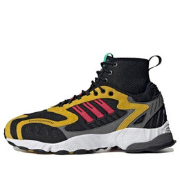 Кроссовки оригиналы торсион trdc mid Adidas, черный fy5780 | black/yellow/red