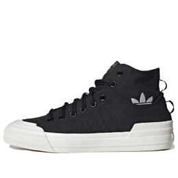 Кроссовки оригинальные nizza hi dl Adidas, черный gz8834 | black