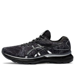Кроссовки гель нимбус 24 платина Asics, черный 1011b358-020 | black/graysilver