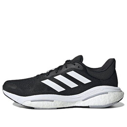 Кроссовки solarglide 5 Adidas, черный gx5493 | black/white