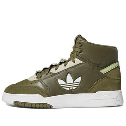 Кроссовки оригинальные drop step xl Adidas, зеленый gz1572 | dark green/white/light gray