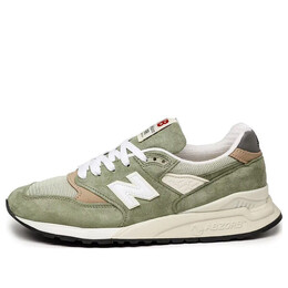 Кроссовки teddy santis 998 сделано в сша New Balance, зеленый u998gt | olive green/beige/cream