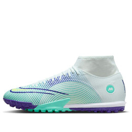 Кроссовки mercurial superfly 8 academy dream speed tf turf Nike, белый dn3789-375 | white/green/purple