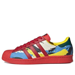 Кроссовки оригиналы суперзвезда 80-х ac Adidas, красный fy0726 | red