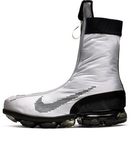 Кроссовки air vapormax flyknit gator ispa Nike, серебряный ar8557-001 | silver