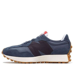 Кроссовки 327 New Balance, синий ms327ste | blue/white/gum