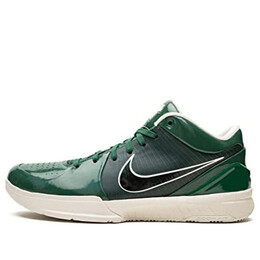 Кроссовки x undefeated kobe 4 protro Nike, зеленый cq3869-301 | dark green/black