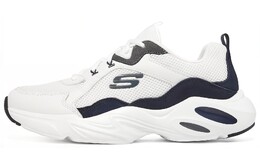 Кроссовки Stamina Airy Chunky для мужчин с низким верхом, белые/темно-синие Skechers 237237-wnv