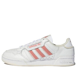 Кроссовки континентальные 80 полосок Adidas, белый gx1916 | white/pink