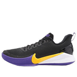Кроссовки мамба фокус Nike, черный aj5899-005 | black/amarillo-field purple-white