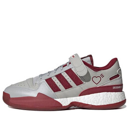 Кроссовки сделаны человеком x форум низкий Adidas, серый s42977 | grey/red