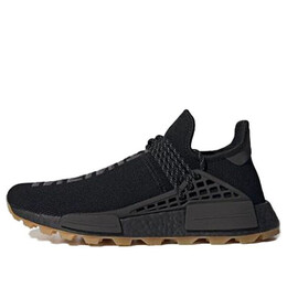 Кроссовки x pharrell nmd hu trail prd Adidas, черный eg7836 | black/utility black/gum