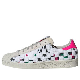 Кроссовки оригиналы суперзвезда 80-х x хан мейлин Adidas, белый id4384 | white/black/green