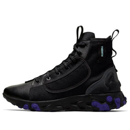Кроссовки реагируют на ianga Nike, черный av5555-002 | black/court purple