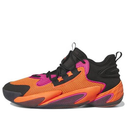 Кроссовки byw select баскетбольные кроссовки Adidas, черный ig4936 | core black/impact orange/team real magenta