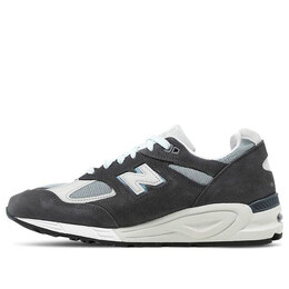 Кроссовки x kith 990v2 сделано в сша New Balance, серый m990kt2 | grey/white/black/blue