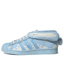 Кроссовки оригиналы суперзвезда papercut x melting sadness Adidas, синий id9472 | blue/white