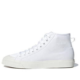 Кроссовки nizza высокие Adidas, белый b41643 | white