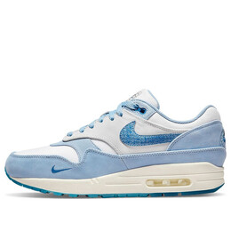 Кроссовки air max 1 премиум Nike, белый dr0448-100 | white/dark marina blue/leche blue