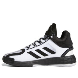 Кроссовки d rose 11 Adidas, белый fy0896 | white/black