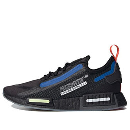 Кроссовки nmd_r1 Adidas, черный fz3201 | core black/core black/yellow tint