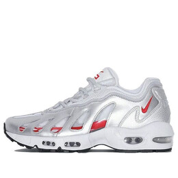 Кроссовки x supreme air max 96 Nike, серебряный cv7652-001 | silver/white/red