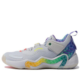 Кроссовки don выпуск #3 gca Adidas, серый gw3645 | grey/blue