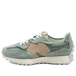 Кроссовки 327 New Balance, зеленый u327wpa | green/brown/purple