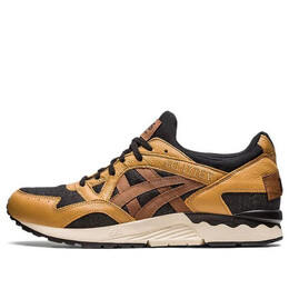 Кроссовки гель лайт v Asics, коричневый 1201a884-200 | brown/black