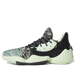 Кроссовки Harden Vol. 4 Adidas, черный ef1000 | black/white/green