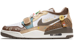 Баскетбольные кроссовки Legacy 312 Vintage Men Low-Go бежевый Jordan fq6859-201(teamf-冬日巧克力) | tan