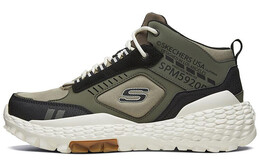 Кроссовки Monster Chunky мужские низкие оливковые/черные Skechers 51943-olbk