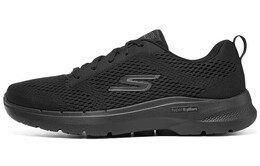 Go Walk 6 Кроссовки для мужчин с низким верхом, полностью черные Skechers 216209-bbk