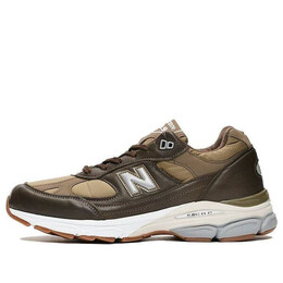 Кроссовки 991.9 сделано в Англии New Balance, коричневый m9919lp | brown/white